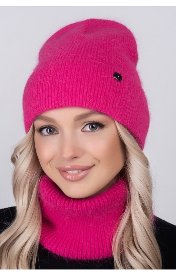 Женская шапка "Калипсо" (angora)