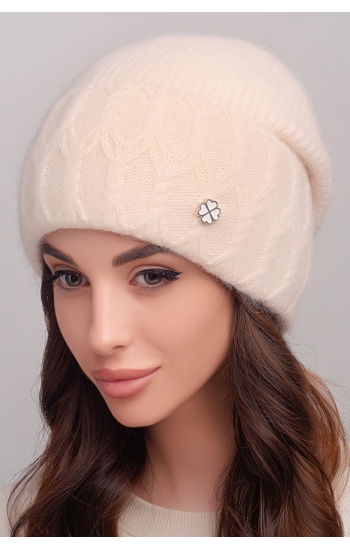                                                    Женская шапка "Анжелика" (angora)